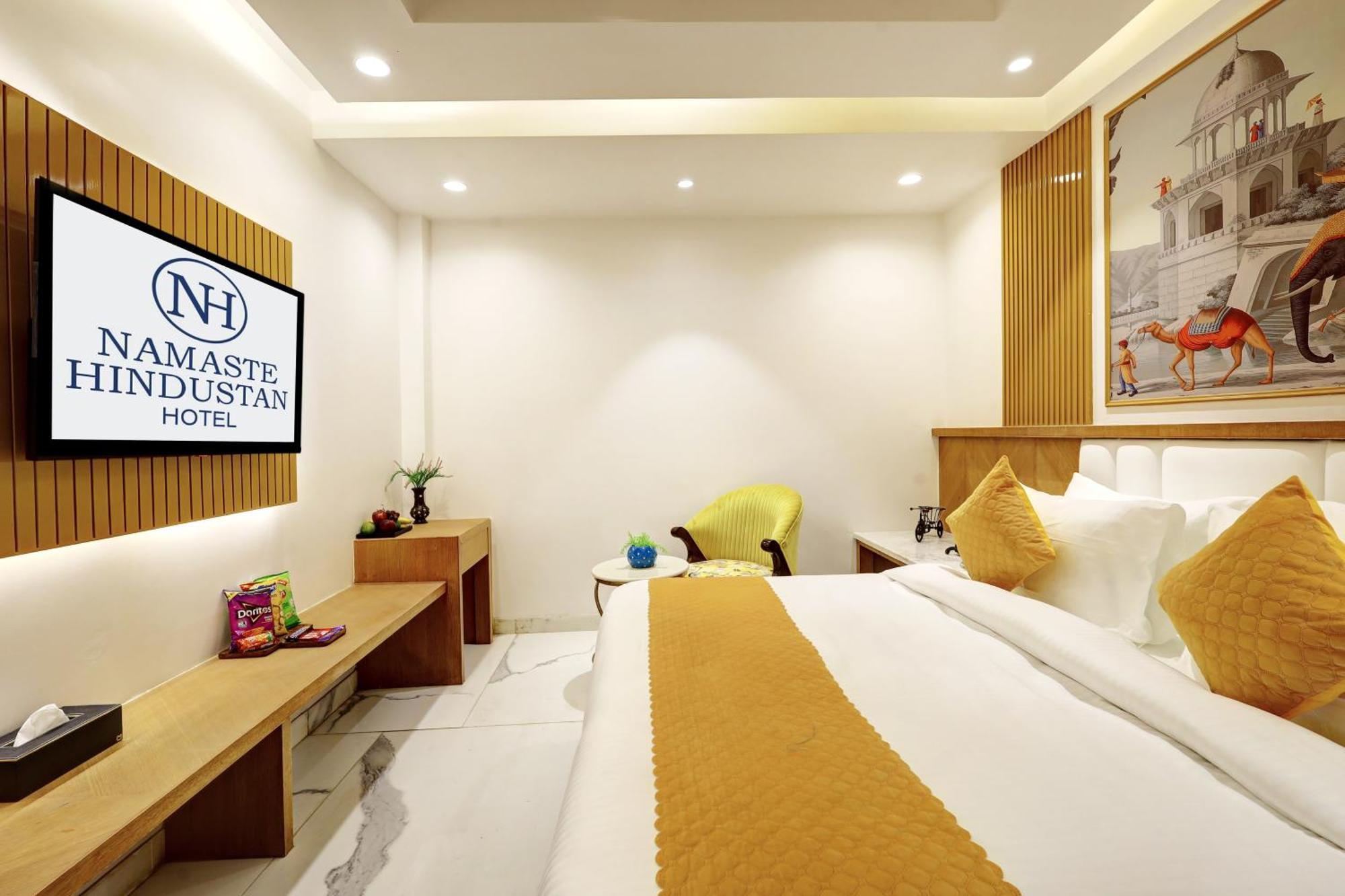 Hotel Namaste Hindustan Just A Minute Away From New Delhi Railway Station And Connaught Place Exterior photo