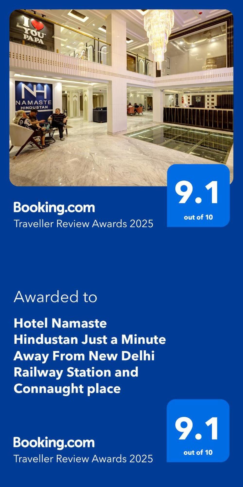 Hotel Namaste Hindustan Just A Minute Away From New Delhi Railway Station And Connaught Place Exterior photo
